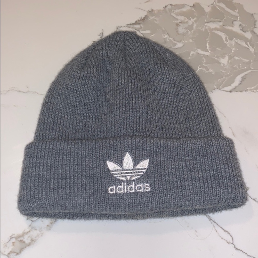 Adidas trefoil beanie